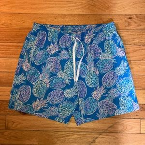 Men’s Chubbies XXL Neon Pineapple Swim Trunks Shorts